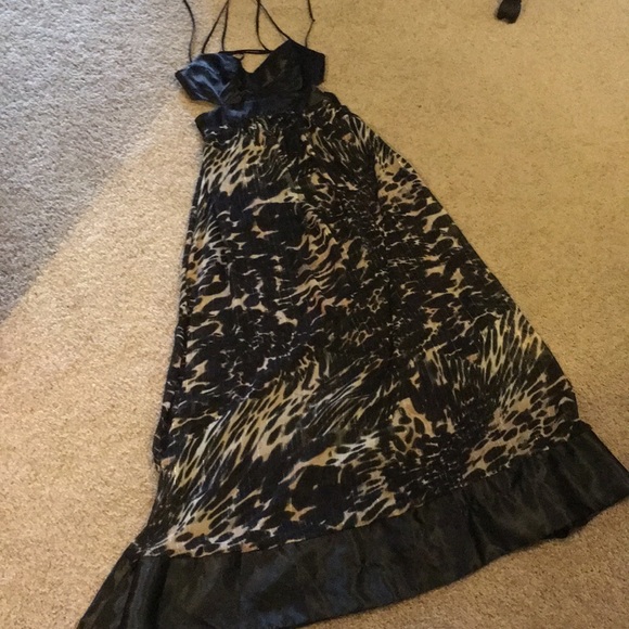 Baby Phat Dresses & Skirts - A baby phat gown with leopard print